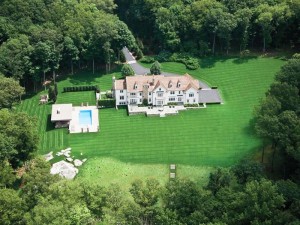 new canaan connecticut ct home estate mansion arial cococozy
