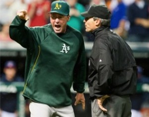 A’s Hit Game-Tying Home Run in 9th, Umpires Rule It A Double